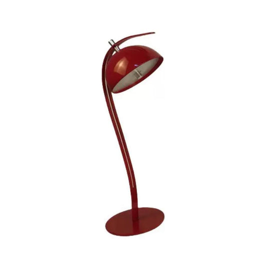 Priiba Table Lamp for Study Room, Study Lamp, 3 Modes Touch Control LED Desk Lamp, Study Table Lamp, Lamp Light for Study, Diwali Gifts for Family & Friends, Desk Lamp – USB-C Rechargeable (Red)