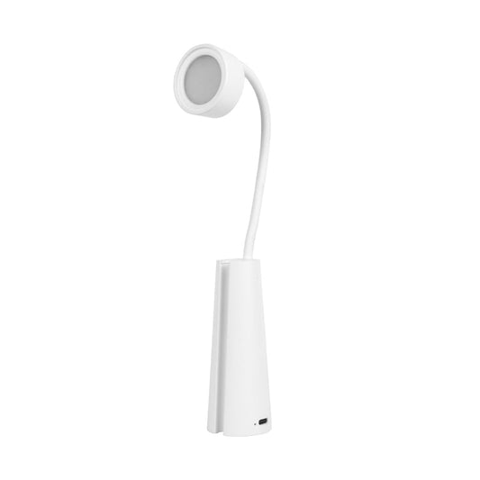 Priiba Table Lamp for Study Room, Study Lamp, 3 Modes Portable LED Foldable, Book Light, Lamp Light for Study, Night Lamp for Study, Diwali Gifts for Family & Friends (White)